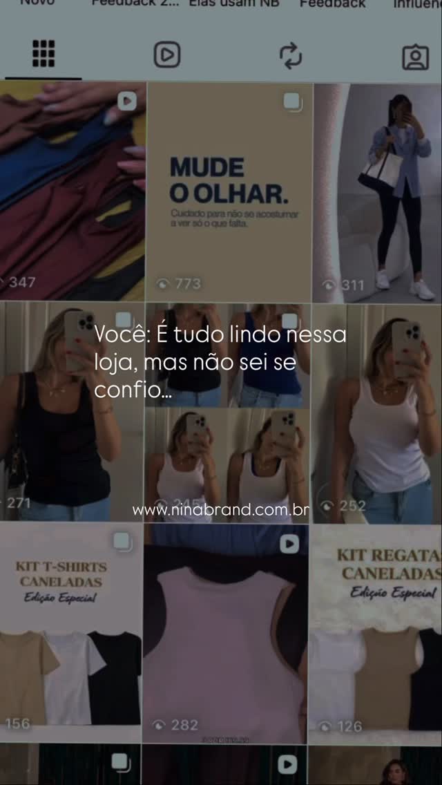 Vem ser nossa cliente N• 1 também e ficar viciada nos looks Nina Brand 💖🛒

Acesse: www.ninabrand.com.br