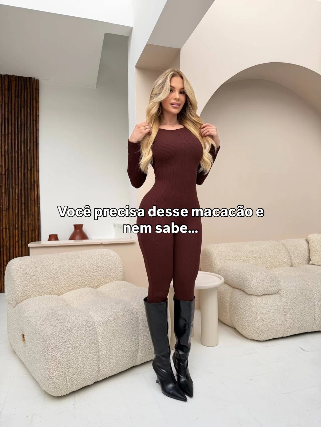 Um macacão que veste bem, é um macacão que veste bem… 🤎🔥😮💨