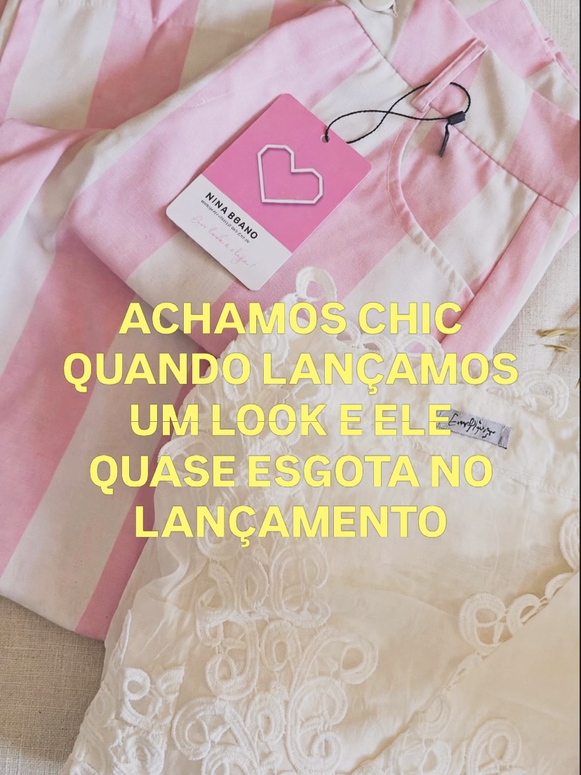 Achamos CHIC quando acertamos na coleção 🥰💖✨