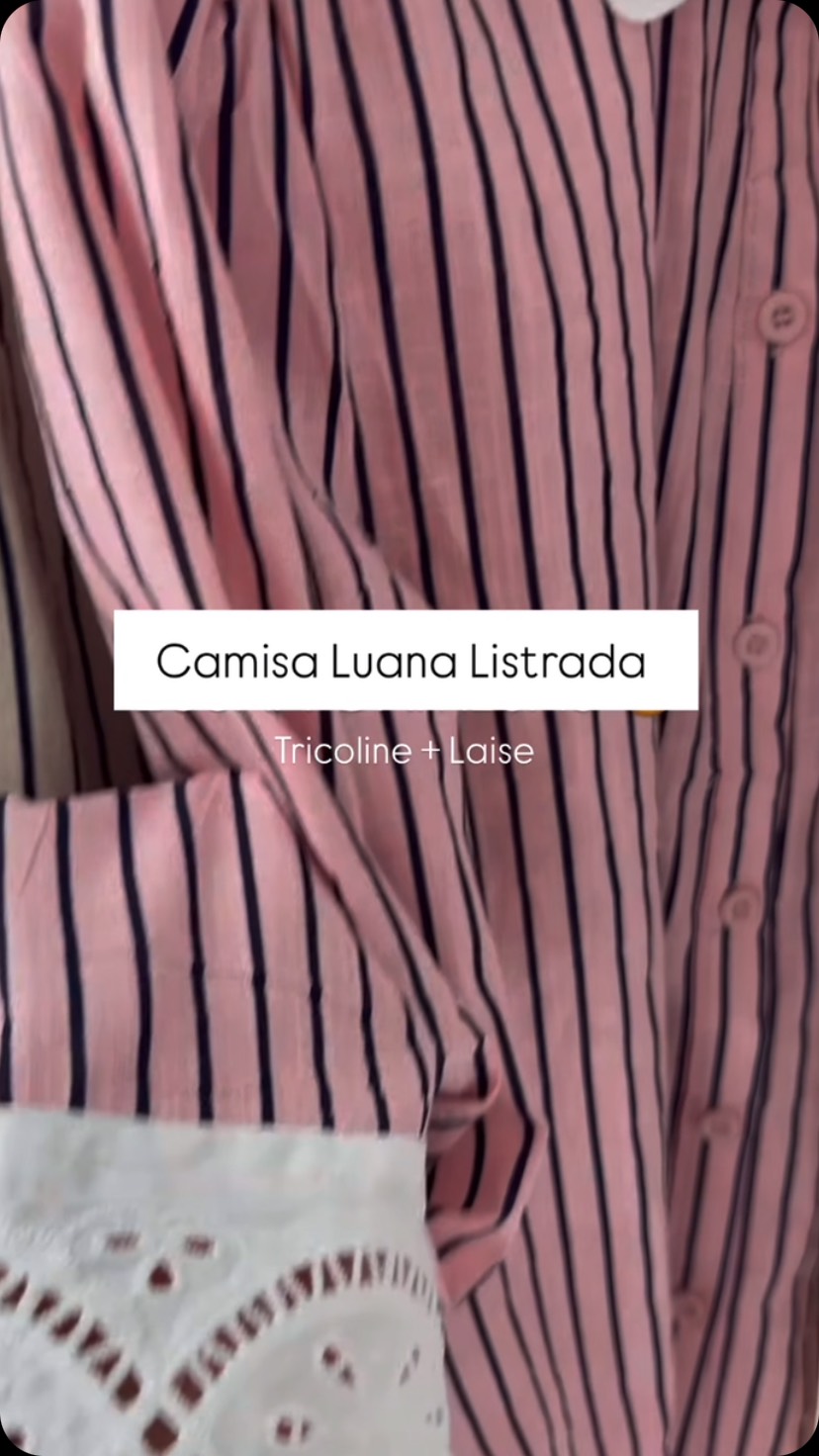 Sofisticação + Delicadeza traduzem a beleza dessa camisa 🤍🎀
Produzida em tecidos escolhidos a dedo, como tricoline e laise, que proporcionam um caimento impecável e deixam a peça ainda mais especial. ✨