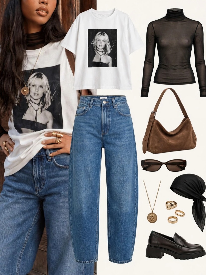 COMPRE O LOOK COMPLETO ✔️♥️
- Kit Pretty Girl Onça (Camiseta + Blusa de tule) POR: 115,00
- Calça Jeans Mom Sophia (36 ao 44) POR: 159,99
Leve o look completo com desconto POR: 259,99 em até 10x 25,99
Comente EU QUERO
