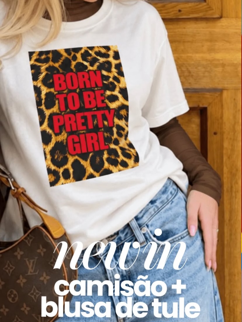 O kit que a gente merece…
Camiseta + blusa de tule POR: 115,00 😱😲