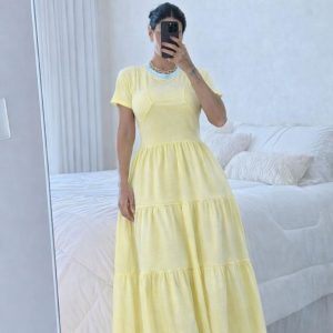 Vestido Gio Amarelo