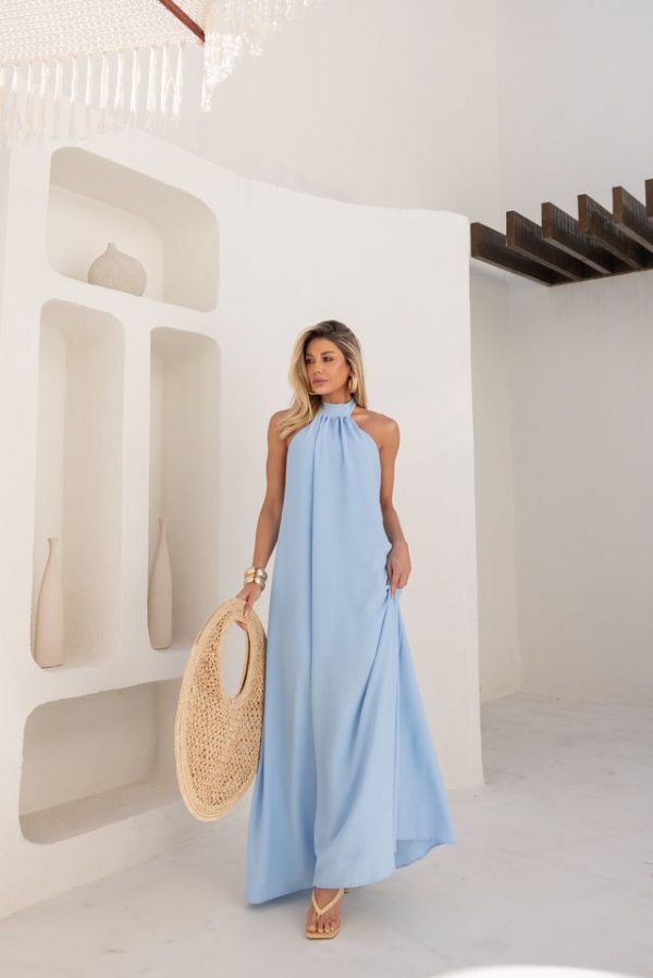 Vestido Chiara Baby Blue