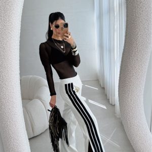 Calça Track Pants Branca
