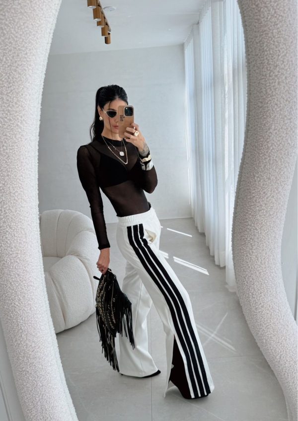 Calça Track Pants Branca
