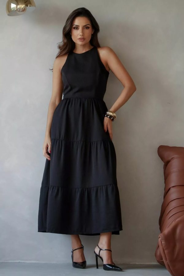 Vestido Flora Preto