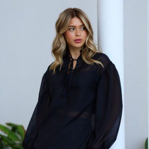 Blusa Rosalia Preto