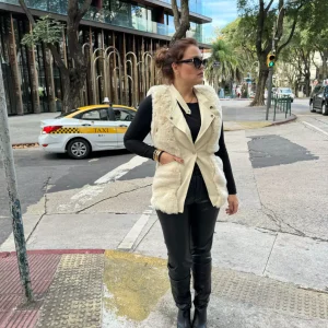 Colete Paula Offwhite