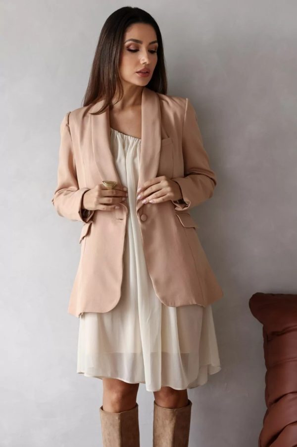 Blazer Cristal Nude