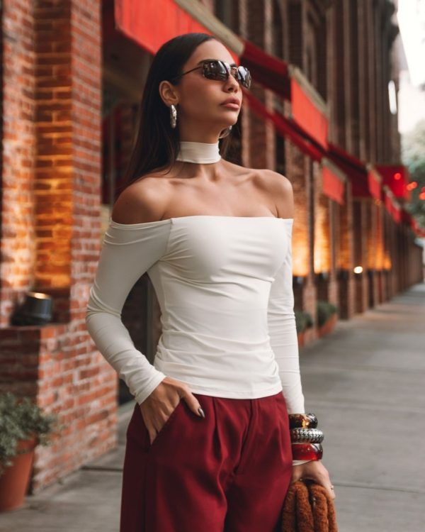 Blusa Mafe Offwhite