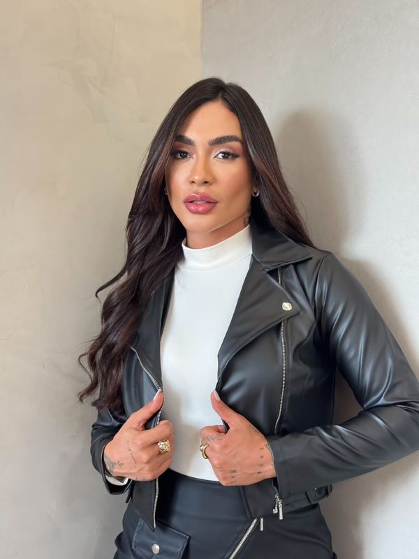 Jaqueta Yas Preta