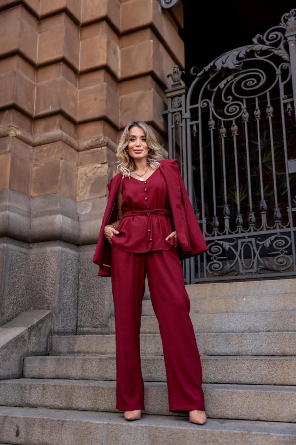 Blazer Georgina Marsala