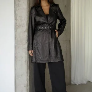 Sobretudo Jersey Preto