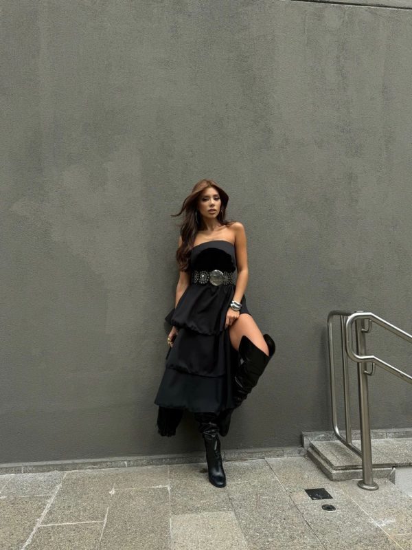 Vestido Ágatha Preto