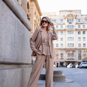 Blazer Georgina Nude