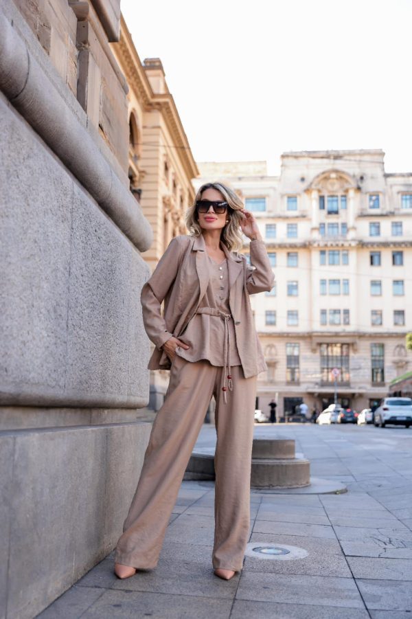 Blazer Georgina Nude