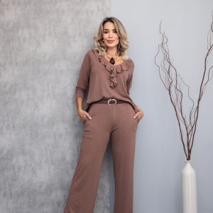 Conjunto Martina Marrom