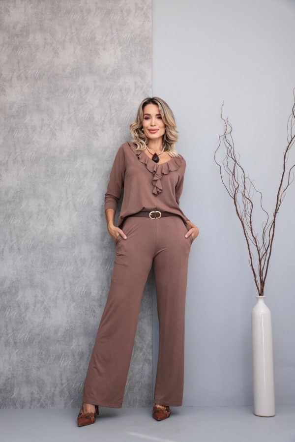 Conjunto Martina Marrom