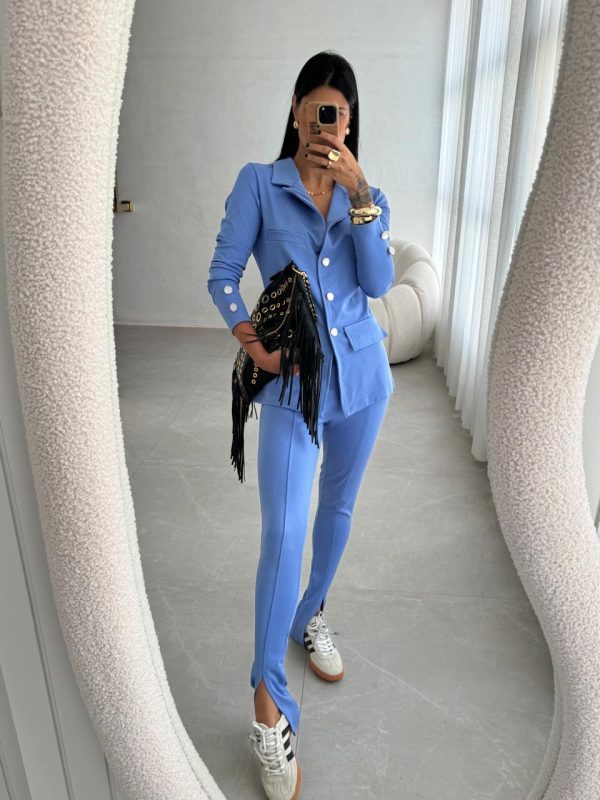 Conjunto Gisela Azul Siena