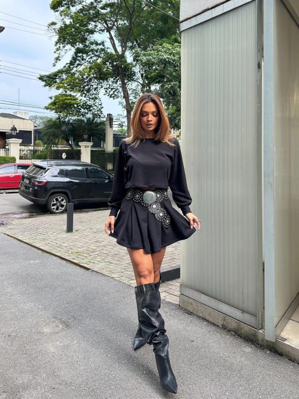 Conjunto Priscila Preto