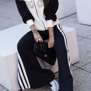 Jaqueta Rock Offwhite/Preta
