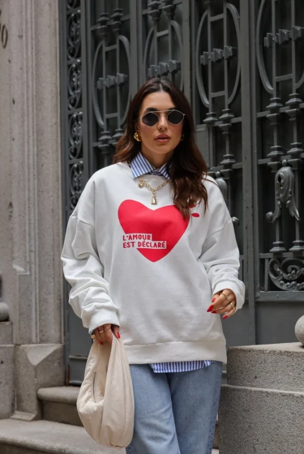 Moletom L’amor Offwhite