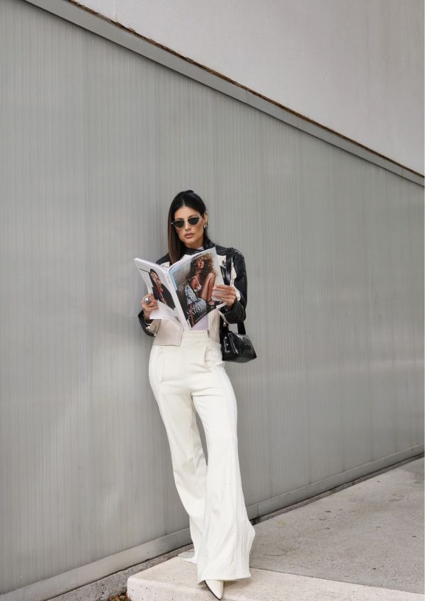 Calça Track Pants Manteiga