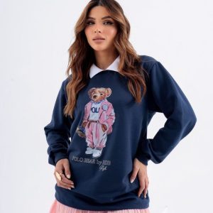 Blusão Polo Bear Rosa