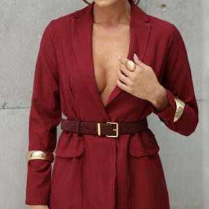 Blazer Sasha Marsala
