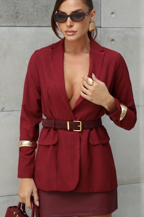 Blazer Sasha Marsala