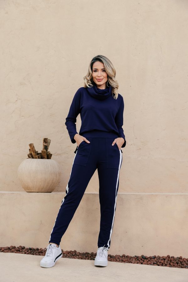 Conjunto Fabiana Azul Marinho