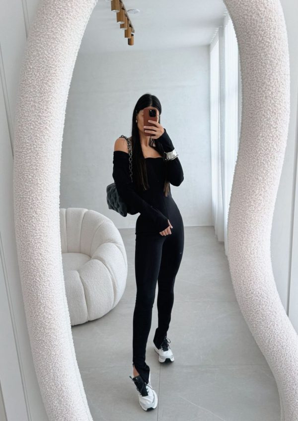 Macacão Leticia Preto