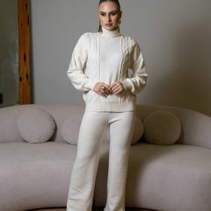 Conjunto Angela Offwhite
