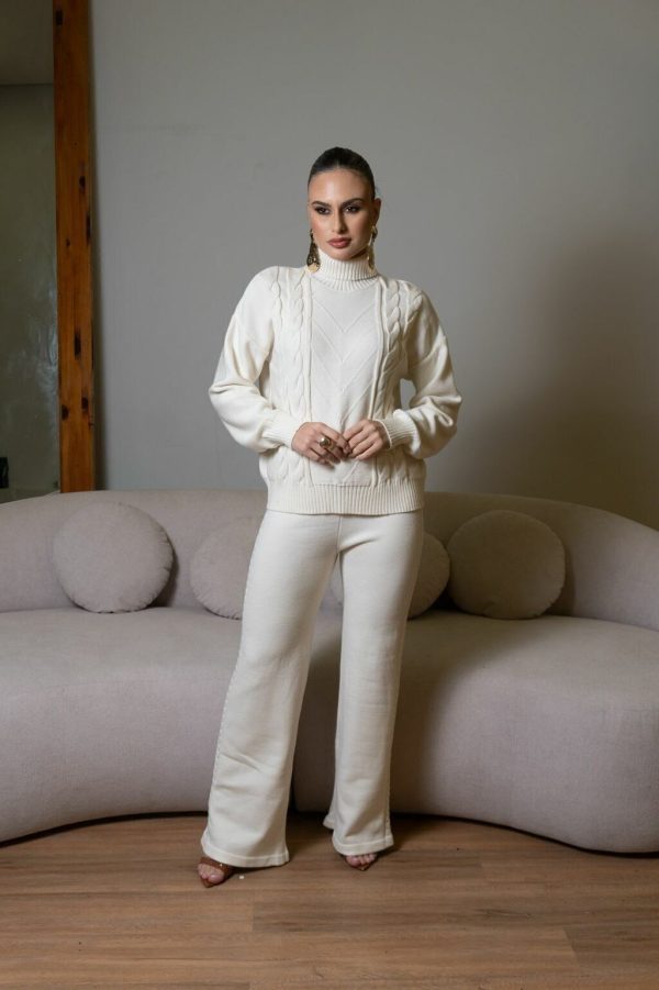 Conjunto Angela Offwhite
