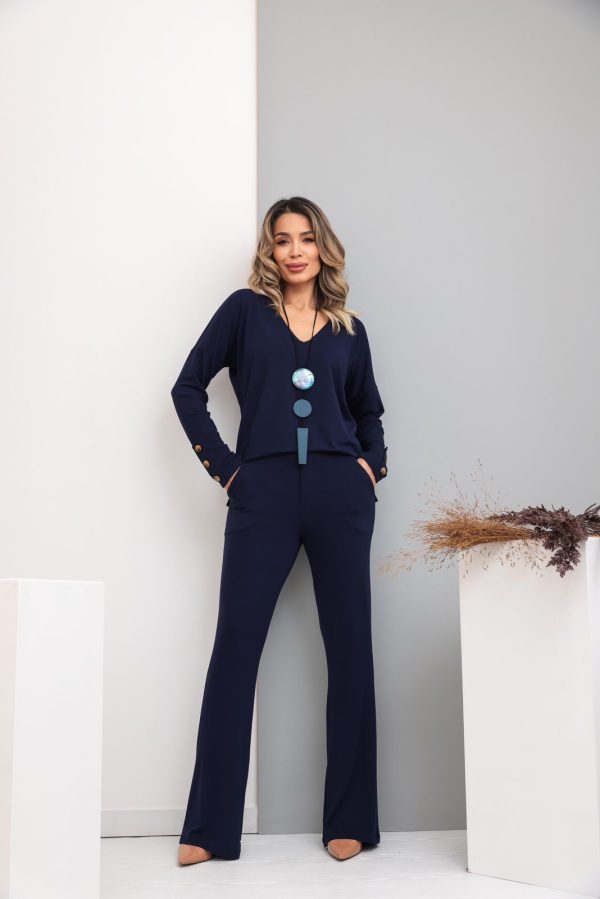 Conjunto Beatrice Azul Marinho