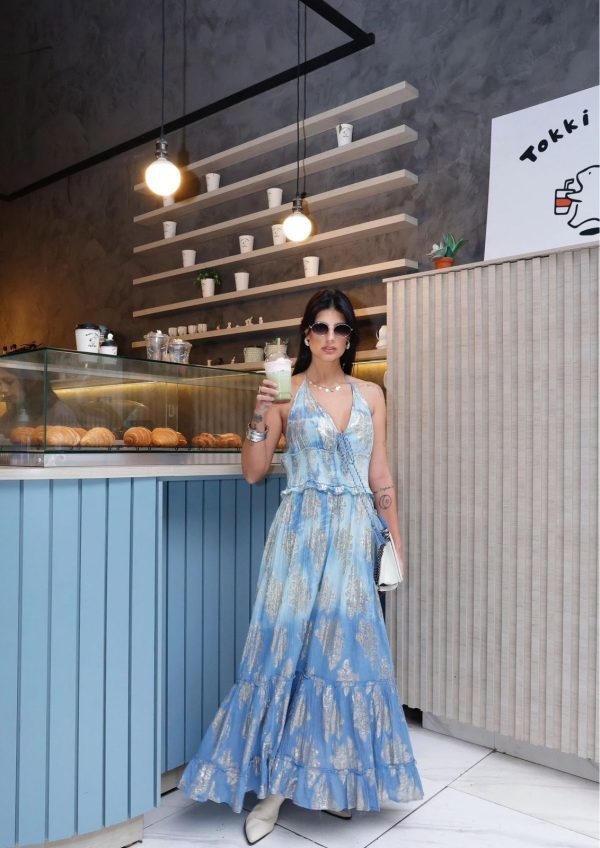 Vestido Thaís Azul