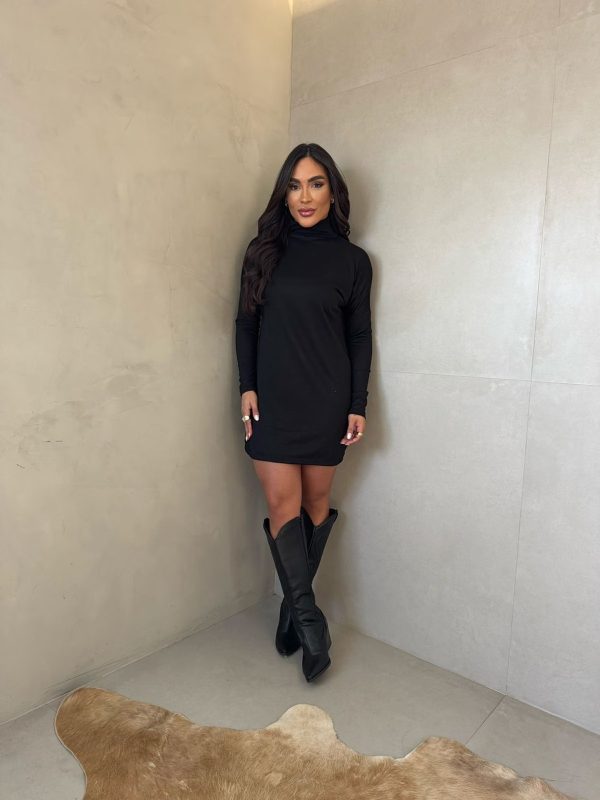 Vestido Laila Preto