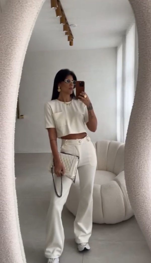 Conjunto Rebeca Offwhite
