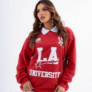 Blusão LA University Vermelho