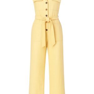 Macacão Carolla Amarelo