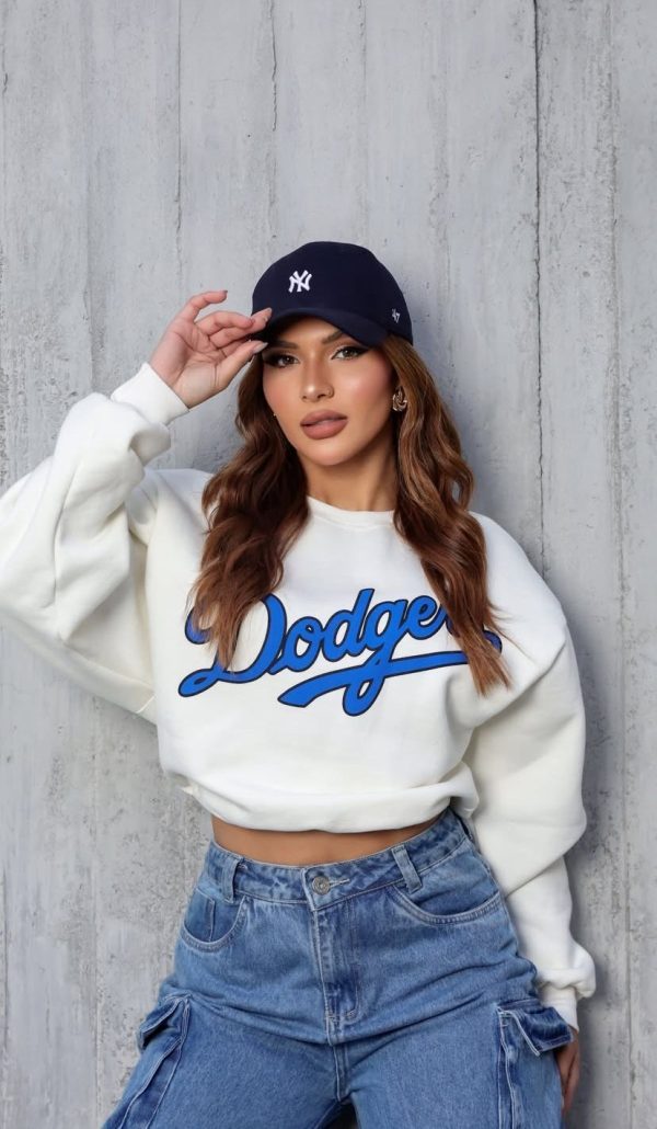 Cropped Dodgers Offwhite