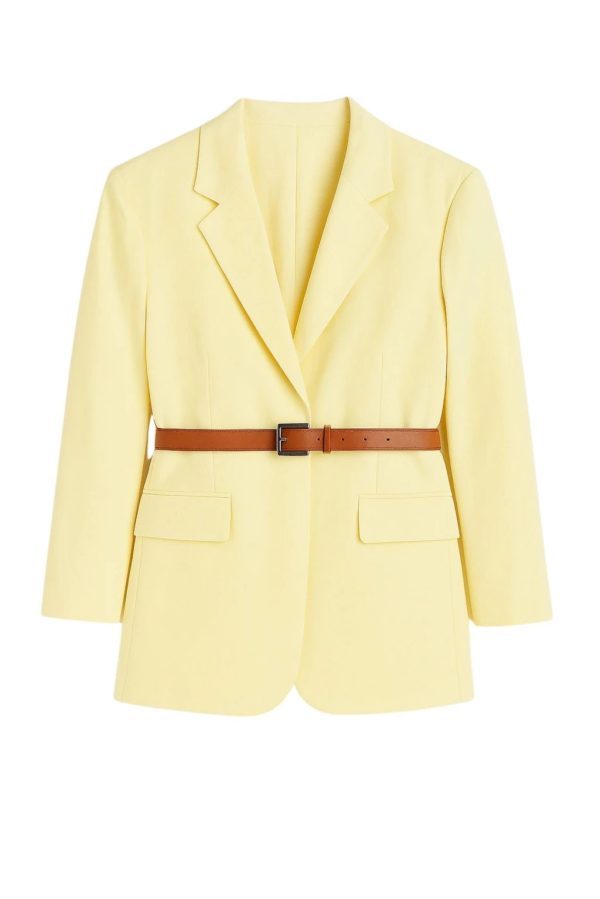 Blazer Cléo Amarelo