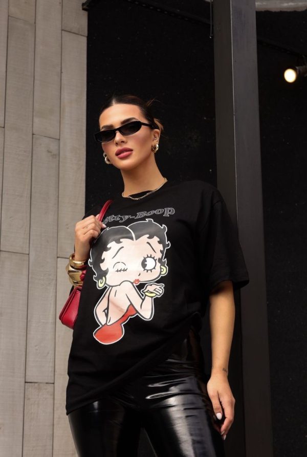 Camiseta Betty Boop Preto