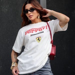 Camiseta Ferrari Offwhite