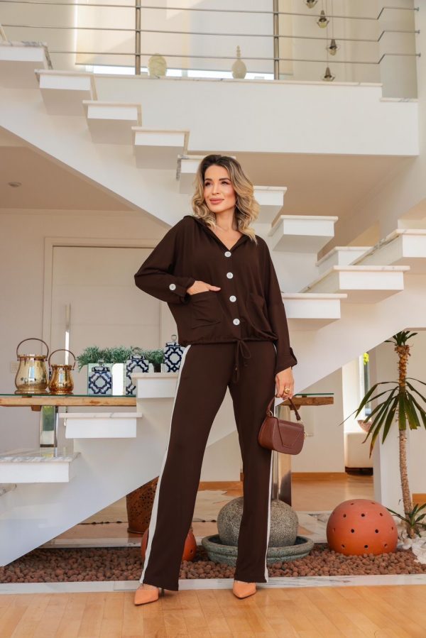 Conjunto Amora Marrom