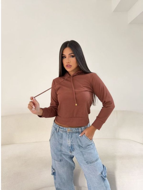 Blusa Beatriz Marrom