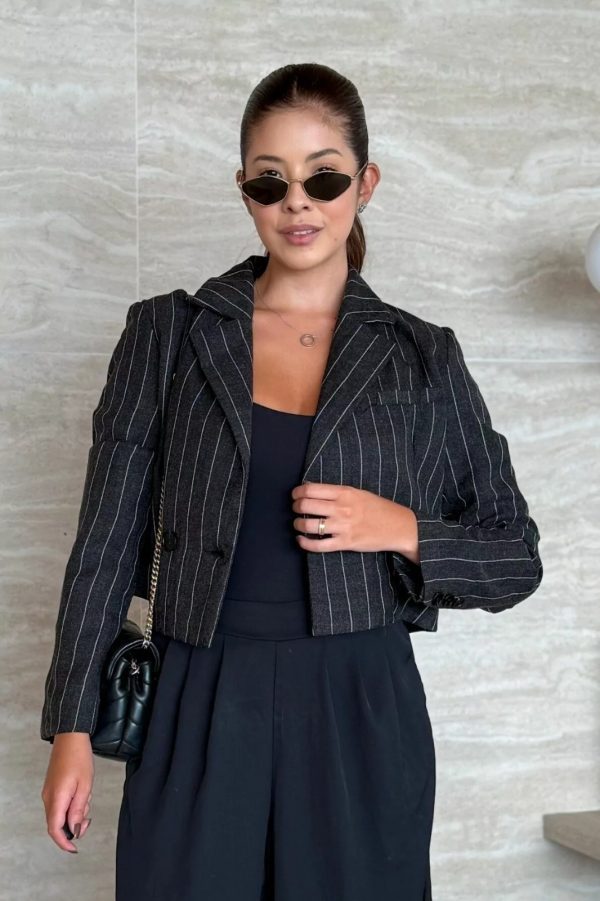 Blazer Brooklin Preto