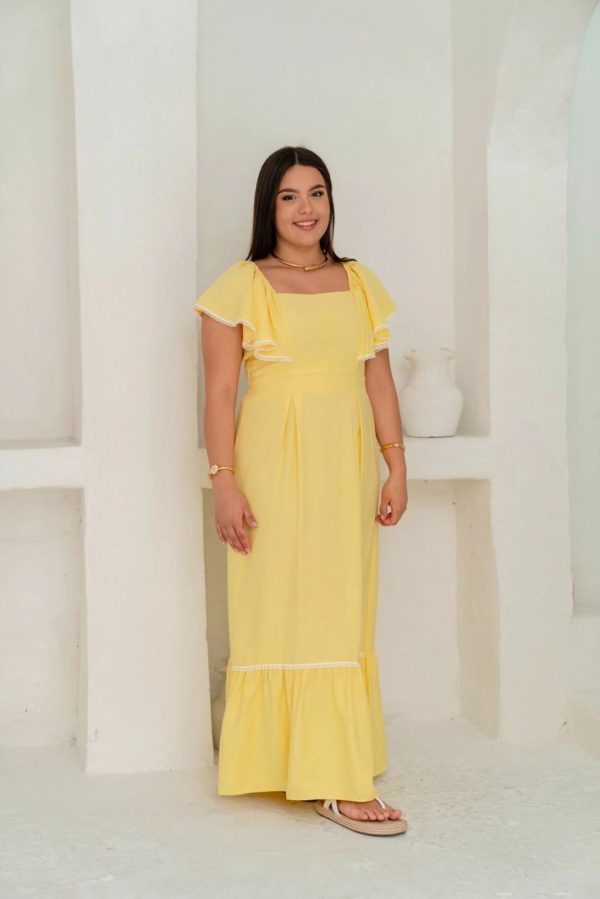 Vestido Cinthia Amarelo