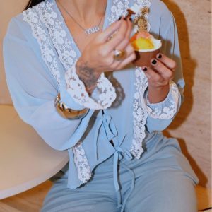 Blusa Laís Azul